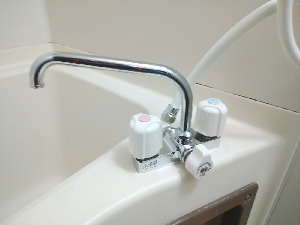 浴室水栓交換